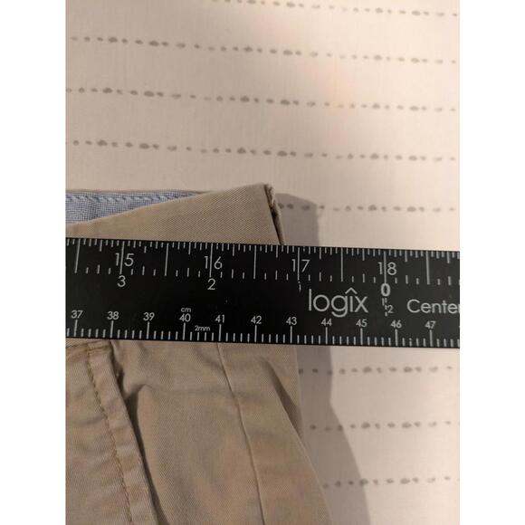 Tommy Hilfiger Khaki Chino Flat Front Classic Casual Pants Mens 32x30 (34x29) - Picture 6 of 7